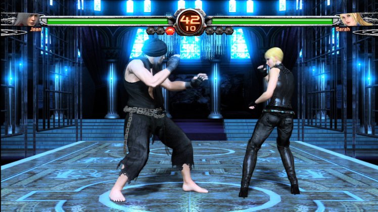Virtua Fighter 5 Final Showdown Jean Kujo vs Sarah Bryant