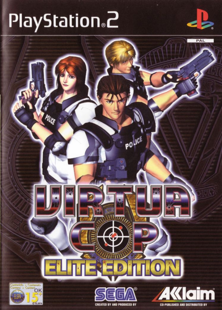 Virtua Cop Elite Edition Front Cover EU