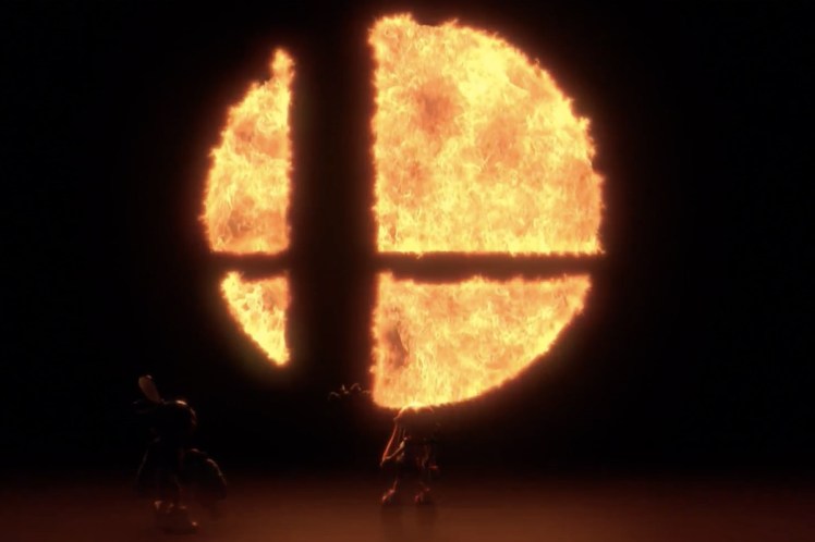 Super Smash Bros Switch screen