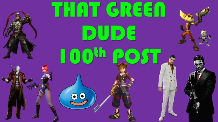 That Green Dude 100th post