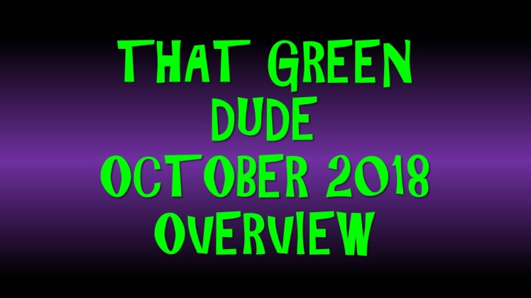 TGD October 2018 Overview