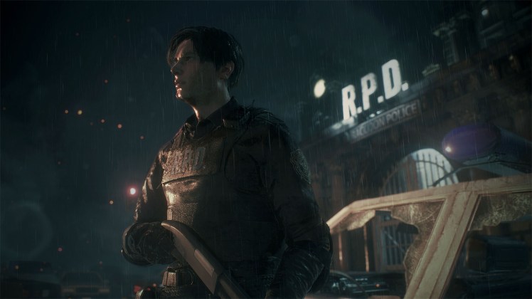 re2 remake screen 1