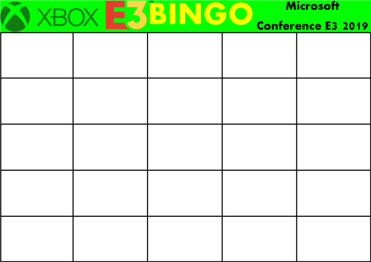 E3 2019 Bingo Card (Microsoft Xbox).png