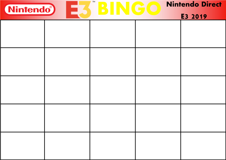 E3 2019 Bingo Card (Nintendo).png